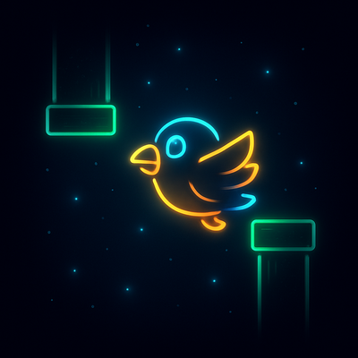 Flappy Bird unblocked game – tap to fly between pipes